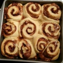 Or how about chocolate filled cinnamon rolls?